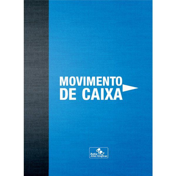 Livro Movimento Caixa 90f 134x205mm - Bahia Artes