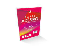Papel A4 Adesivo 20f Brilho - Bahia Artes
