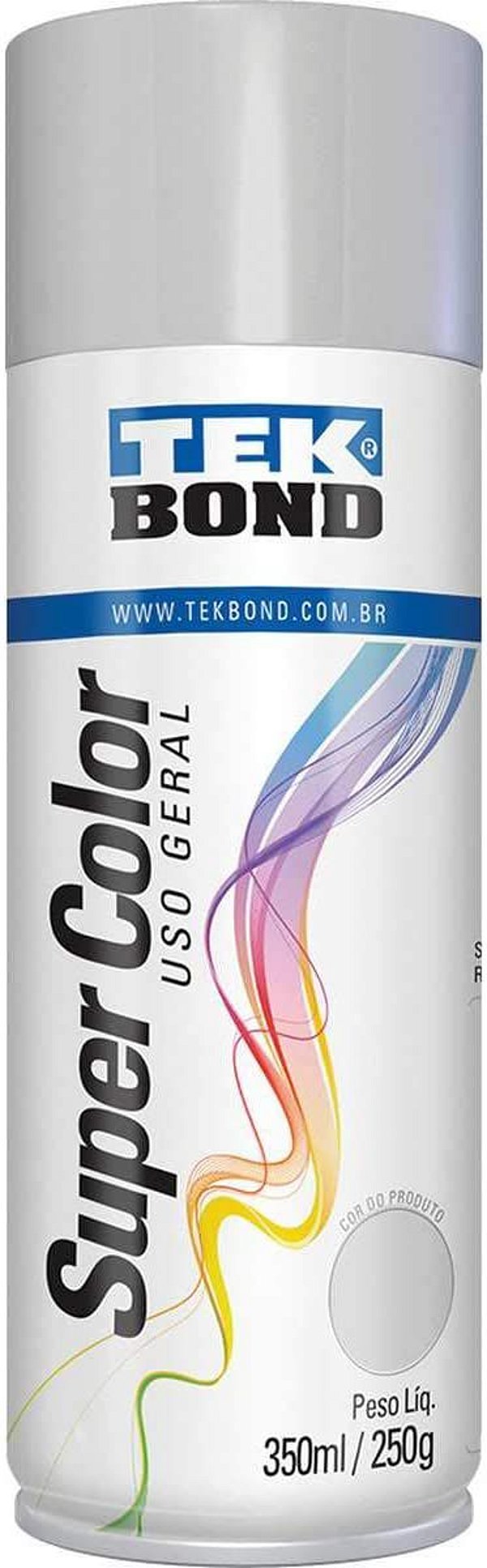 Tinta Spray 350ml Supercolor Primer Fund - Tekbond