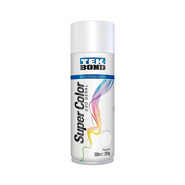 Tinta Spray 350ml Supercolor Bco Fosco - Tekbond