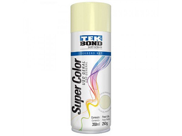 Tinta Spray 350ml Supercolor Bege - Tekbond