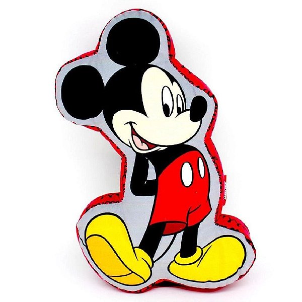 Almofada Formato Fibra Mickey - Zona