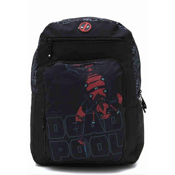 Mochila Costas G Dead Pool Preta - Dmw