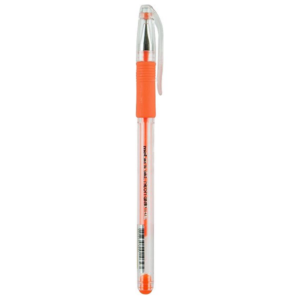 Caneta Gel 0,7mm Grip Neon Laranja - Molin