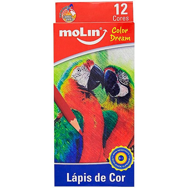 Lapis De Cor C/12 Color Dream - Molin