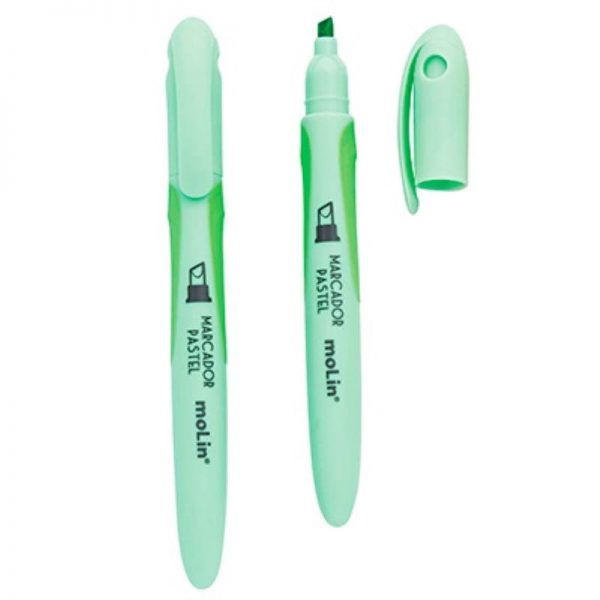 Marcador Texto Pastel Verde - Molin