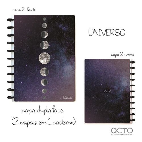 Caderno Octo Grande G140 Universo - Octo