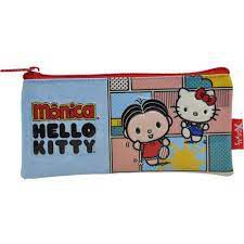 Estojo Hello Kitty Monica Flat Pvc - Xeryus