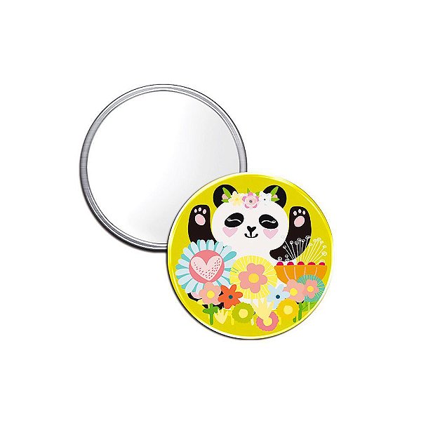Espelho Pocket Panda - Me Encanta