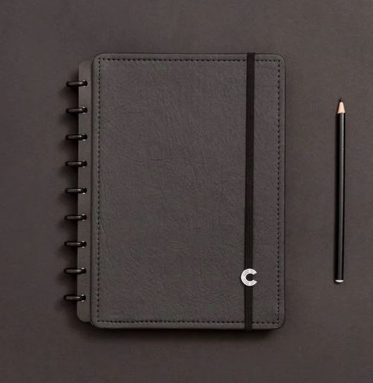 Caderno Medio Black Eco - Caderno Inteligente