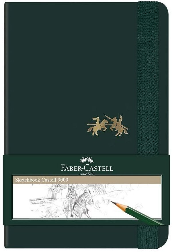Caderneta Sketchbook 80f S/pauta Peq - Faber
