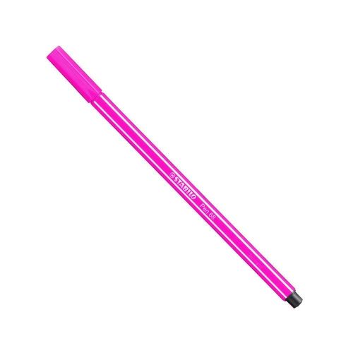Caneta Point 68/056 1,0mm Rosa Neon - Stabilo