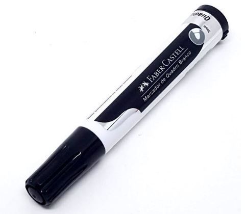 Marcador Quadro Branco 3mm Preto - Faber