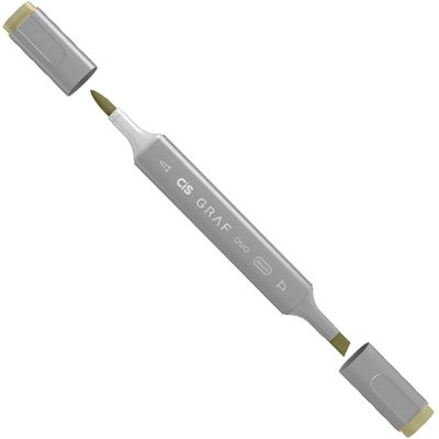 Marcador Graf Duo Brush 048 Yellow Green - Cis