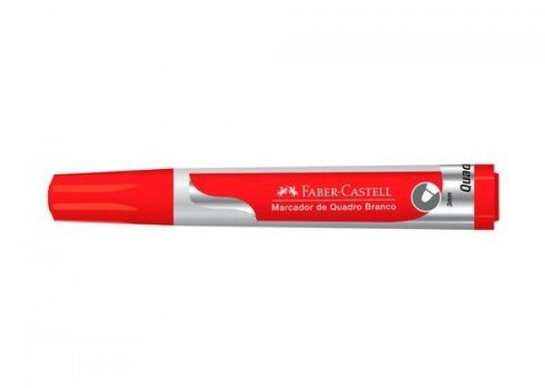 Marcador Quadro Branco 3mm Vermelho - Faber