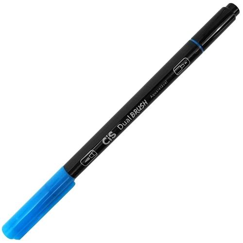 Marcador Dual Brush Aquarelavel 06 Azul Claro- Cis
