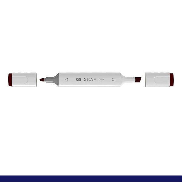 Marcador Graf Duo 001 Wine Red - Cis