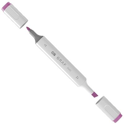 Marcador Graf Duo 085 Vivid Purple - Cis