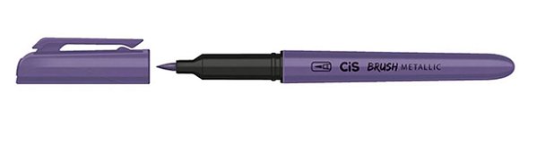 Marcador Brush Metallic Lilas - Cis