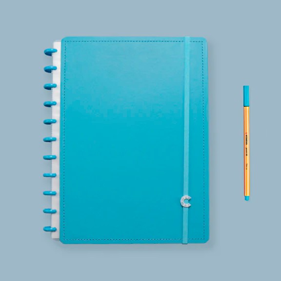 Caderno Inteligente Grande All Blue - Cadintel