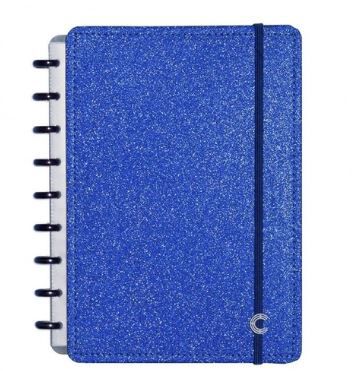 Caderno Inteligente A5 Glitter Blue - Cadintel