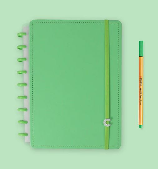 Caderno Inteligente Medio All Green - Cadintel