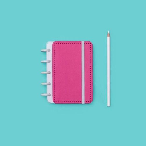 Caderno Inteligente Pequeno Rosa Choque - Cadintel