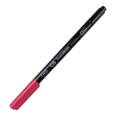 Marcador Dual Brush Aquarelavel 58 Cereja - Cis