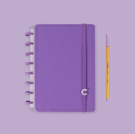 Caderno A5 All Purple - Caderno Inteligente
