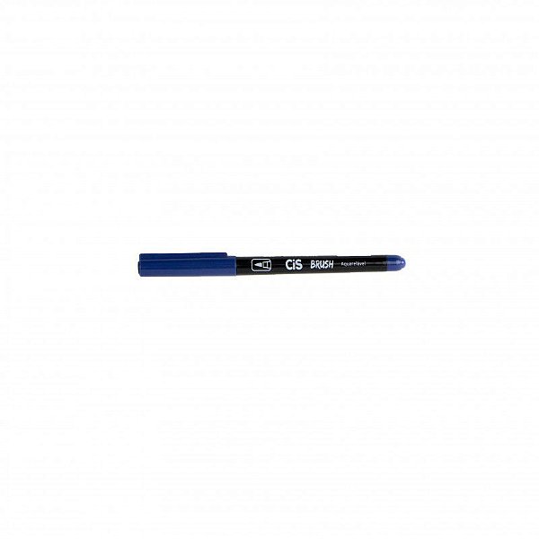 Marcador Brush Aquarelavel 20 Azul Escuro - Cis