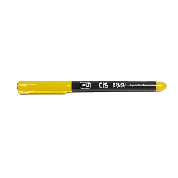 Marcador Brush Aquarelavel 23 Amarelo - Cis