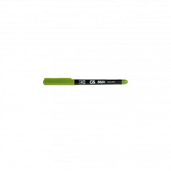 Marcador Brush Aquarelavel 34 Verde Aspargo - Cis