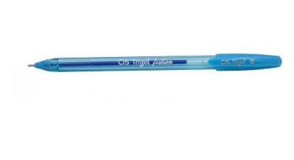 Caneta Esf 1,0mm Trigel Fashion Azul Celeste - Cis