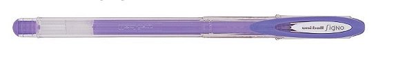 Caneta Gel 0,7mm Signo Angelic Color Violeta - Uni