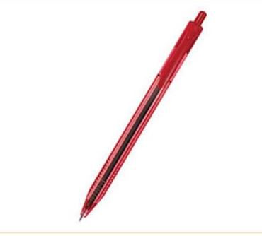 Caneta Esf 1.0mm Retratil Trik Vermelho - Cis