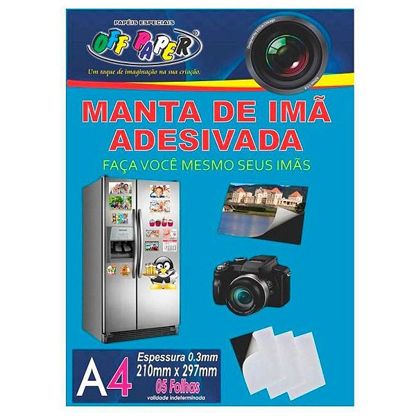 Manta Ima A4 5f Adesivada - Off Paper