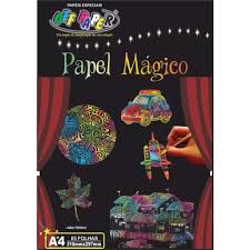 Papel Magico A4 5fls C/bastao  - Off Paper