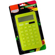 Calculadora 10 Digitos Grande Neon Verde - Brw