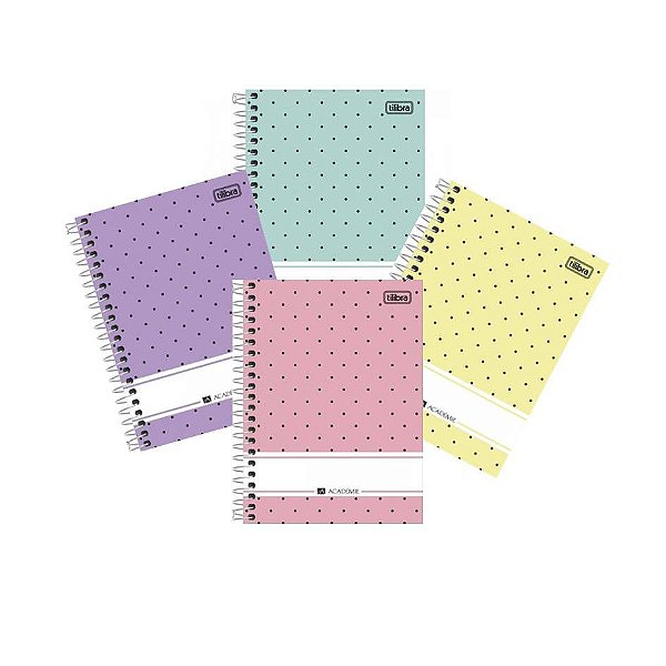 Caderno Esp C/d 1/4 Academie 80fls -tilibra