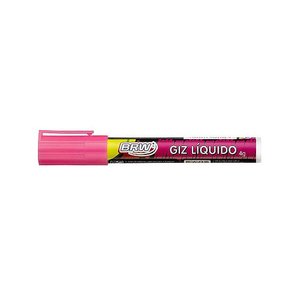 Giz Liquido 4g 6mm Rosa - Brw