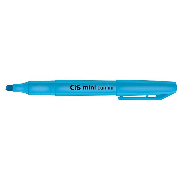 Marcador Texto Mini Lumini Neon Azul - Cis