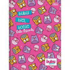 Caderno Broc Cd 1m 80f Bubu Curujinhas - Tilibra