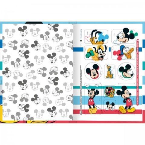 Caderno Broc Cd 1/4 80f Mickey - Tilibra