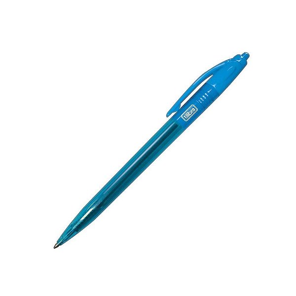 Caneta 1.0mm Max Neon Azul - Tilibra