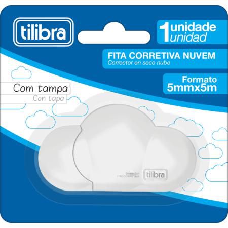 Fita Corretiva Blister Nuvem - Tilibra