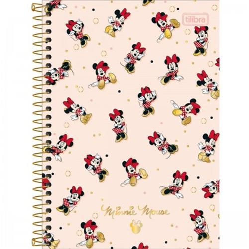 Caderno Esp Cd 1/4 80f Minnie - Tilibra