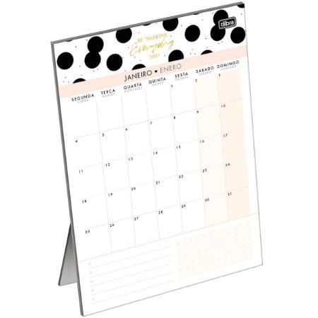 Calendario Planner Mesa West Village - Tilibra