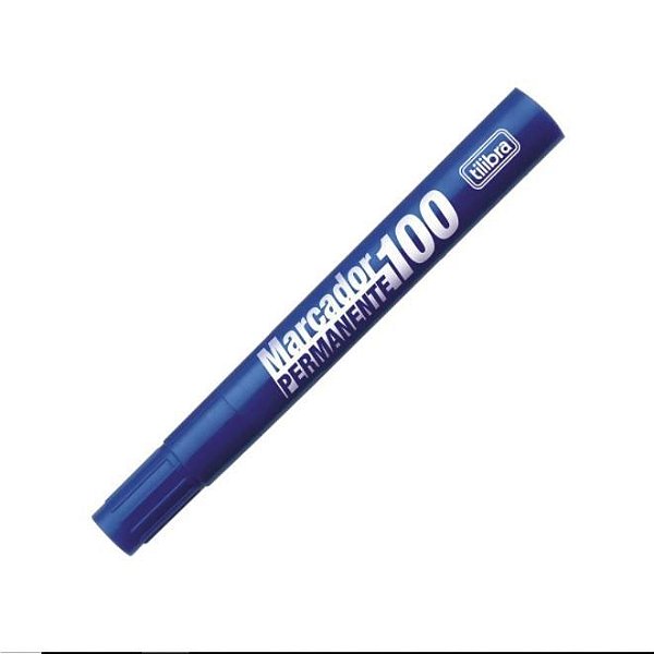 Marcador Permanente N/100 Azul - Tilibra