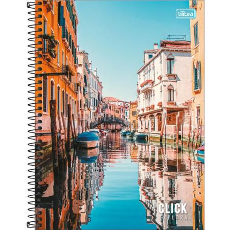 Caderno Esp Cd Univ 20m 320f Click - Tilibra