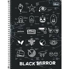 Caderno Esp Cd Univ 10m 160f Bl Mirror - Tilibra